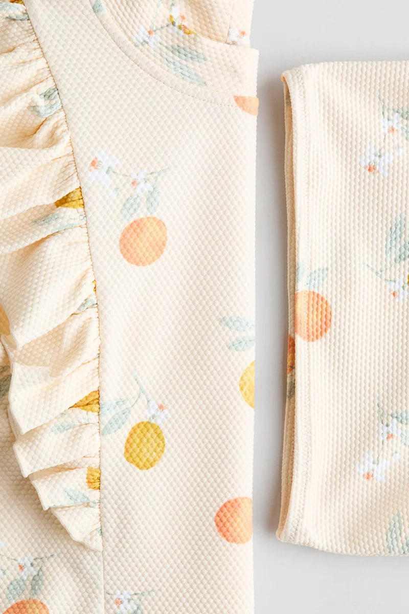 H&M Patterned swim set