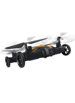 DIGI CORE LH-X21 RC Car Mini Drone 2-In-1 RC Flying Car & Drone Headless Mode 3D Rolling One-key Return Portable Drone & RC Car For Adults And Kids Orange/Black  - Image 4