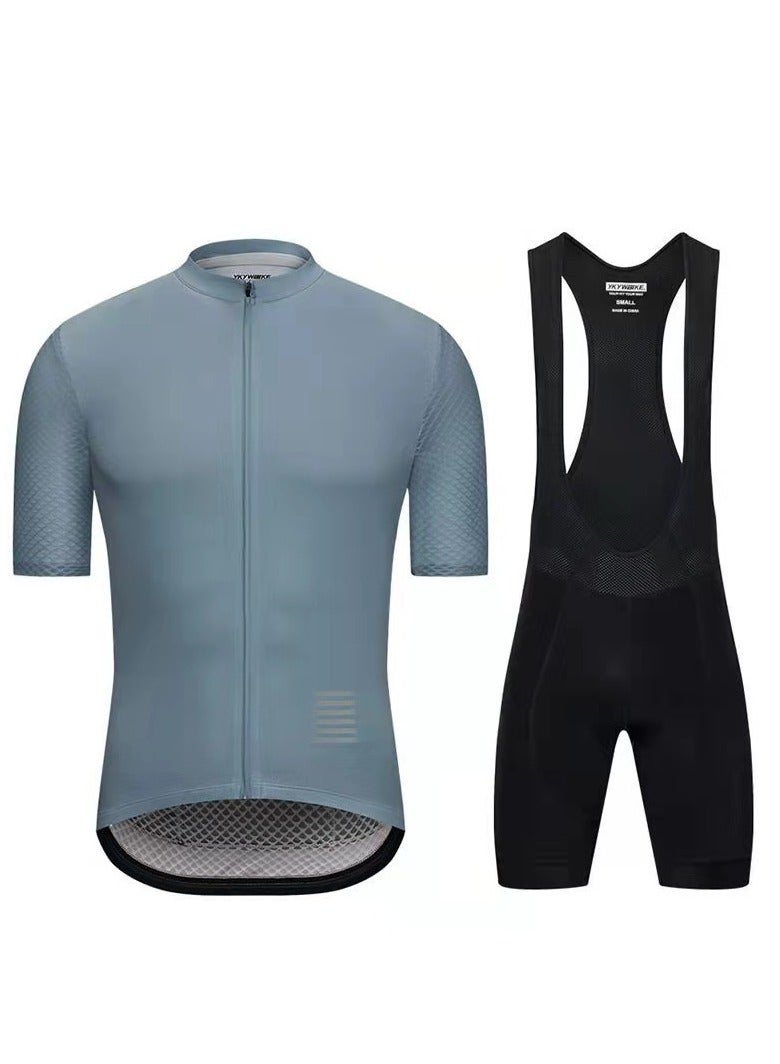 KUYING New Men's And Women's Summer Cycling Suit Set - Image 1