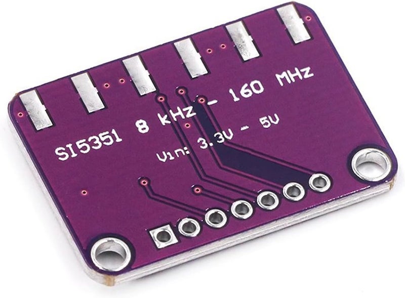 Programmable Clock Generator Module Adjustable Frequency from 8kHz to 160MHz Signals Generator Compatible for Microcontrollers Square Waves Frequency - Image 5