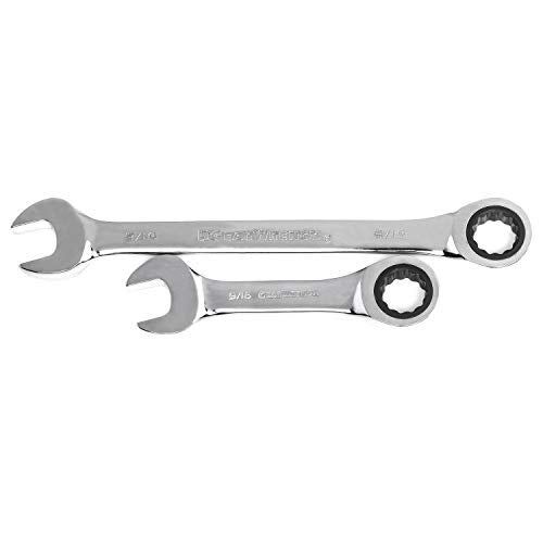 GEARWRENCH 34 Pc. Standard & Stubby Ratcheting Wrench Set, SAE & Metric - 85034 - Image 4