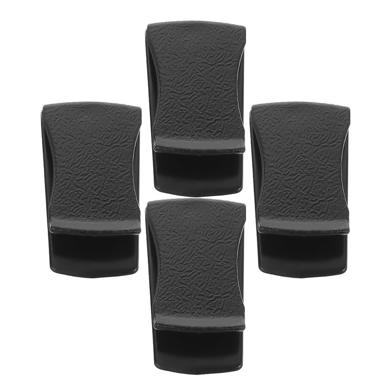 Car Hooks Clips - 4pcs Holder Car Holder Car Card Holder Holder Car Interior Accessories For Sunglasses Tickets Cards Documents - Image 1