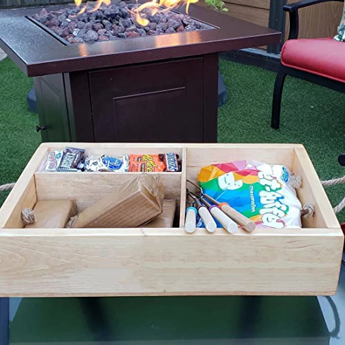 Ajmyonsp Marshmallows Roasting Sticks - Smores Sticks for Fire Pit Extras Long Extendable Smore Skewers Hot Dog Sticks for Campfires, 32 Inch Telescoping Forks Set of 8Pcs - Image 4