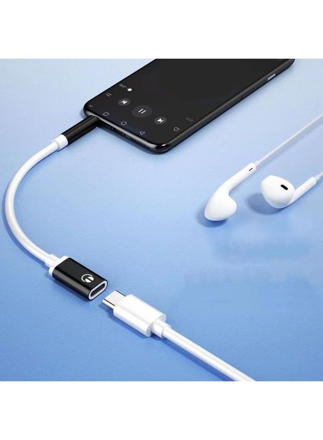 انسجام محول صوت من النوع C إلى كابل سماعة رأس مسطح من النوع C إلى كابل سماعة رأس ذكر 3.5 مم إلى كابل سماعة رأس أنثى من النوع C إلى كابل سماعة رأس مسطحة من النوع C إلى كابل سماعة رأس أنثى ... أنثى من النوع C - Image 4