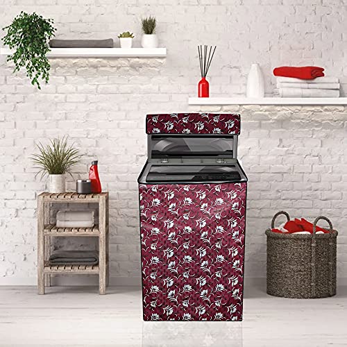 Star Weaves Washing Machine Cover For Fully Automatic Top Load LG T7567TEEL3 6.5Kg Model - Waterproof & Dustproof Cover - FABKUM48 - Image 5