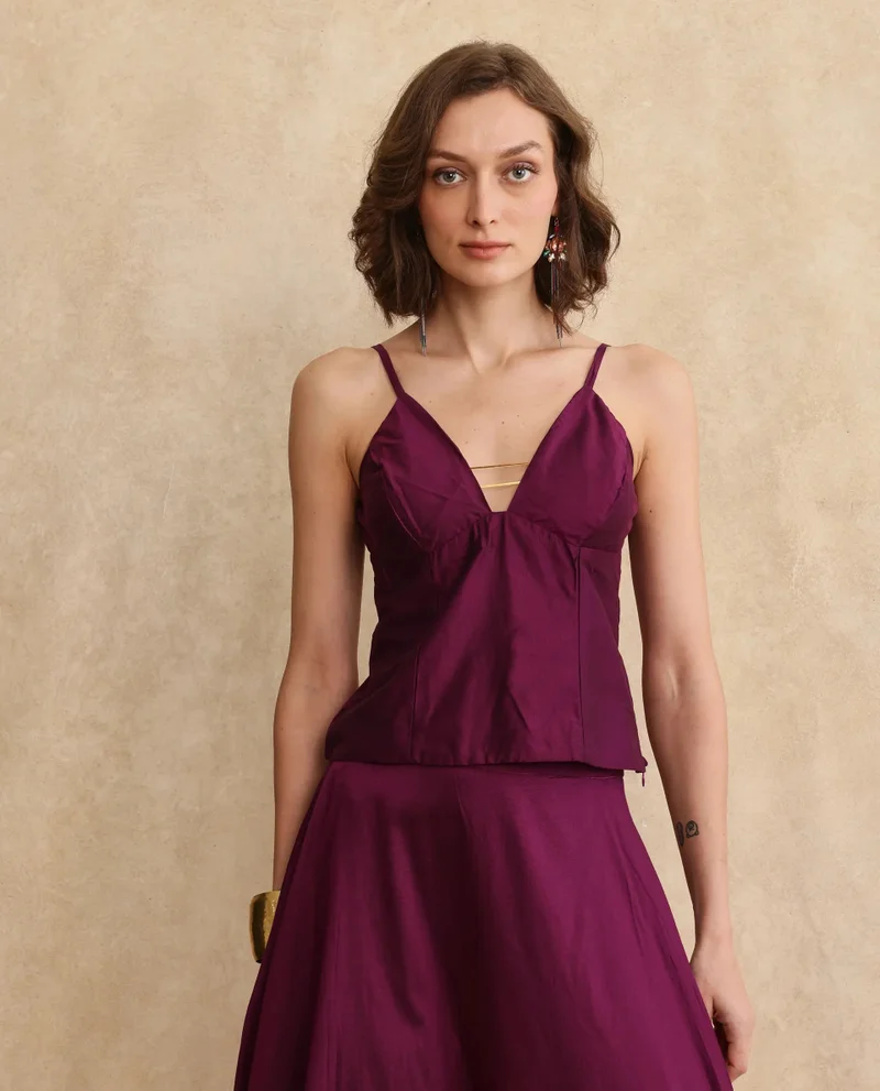 Rareism Women's Strappy Crop Top