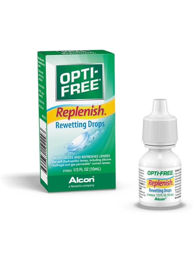 Opti-Free Replenish Rewetting Drops, 10-mL - Image 1