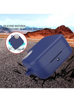 SJet Silicone Cover Case for CMF Buds Pro 2, Protective Case Cover with Carabiner (Black)  - Image 5