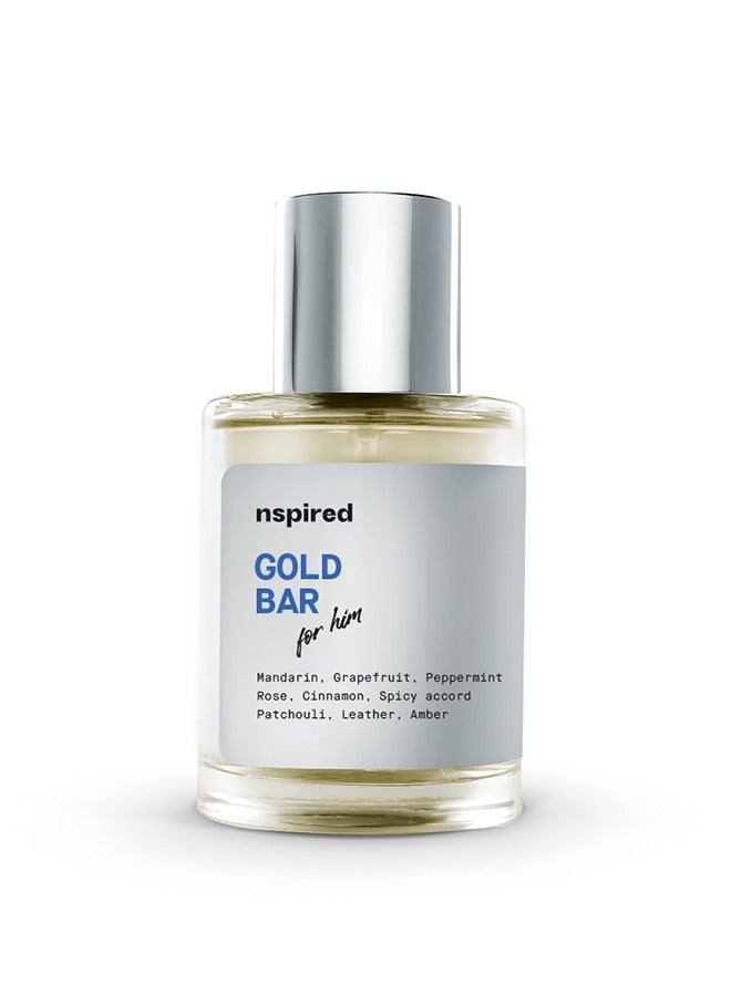 Nspired Gold Bar Inspired by Paco Rabanne's 1 Million For Him - EDT - Image 2