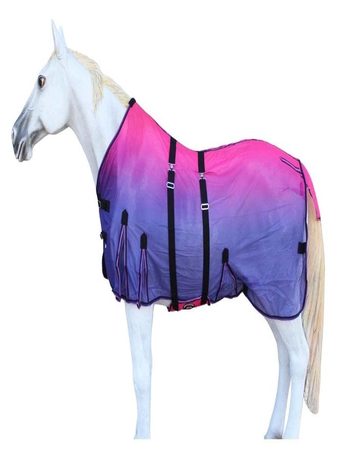 Challenger 68" Horse Mesh Lightweight Breathable Summer Spring Sheet Bellyband 73439 - Image 1