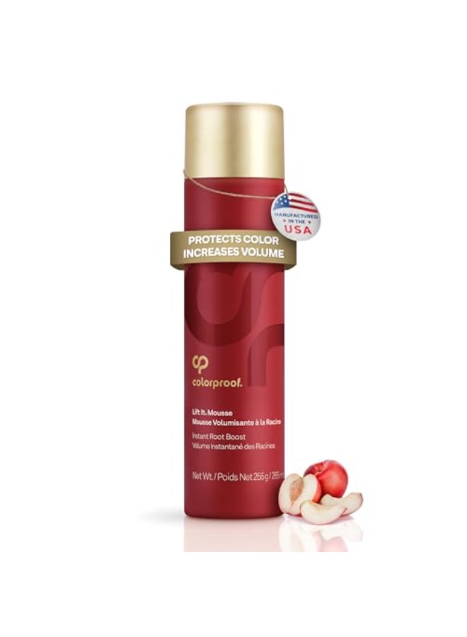 ColorProof موس الشعر ColorProof Volume Lift It 9 أونصة سائلة برائحة النكتارين الأبيض - Image 1