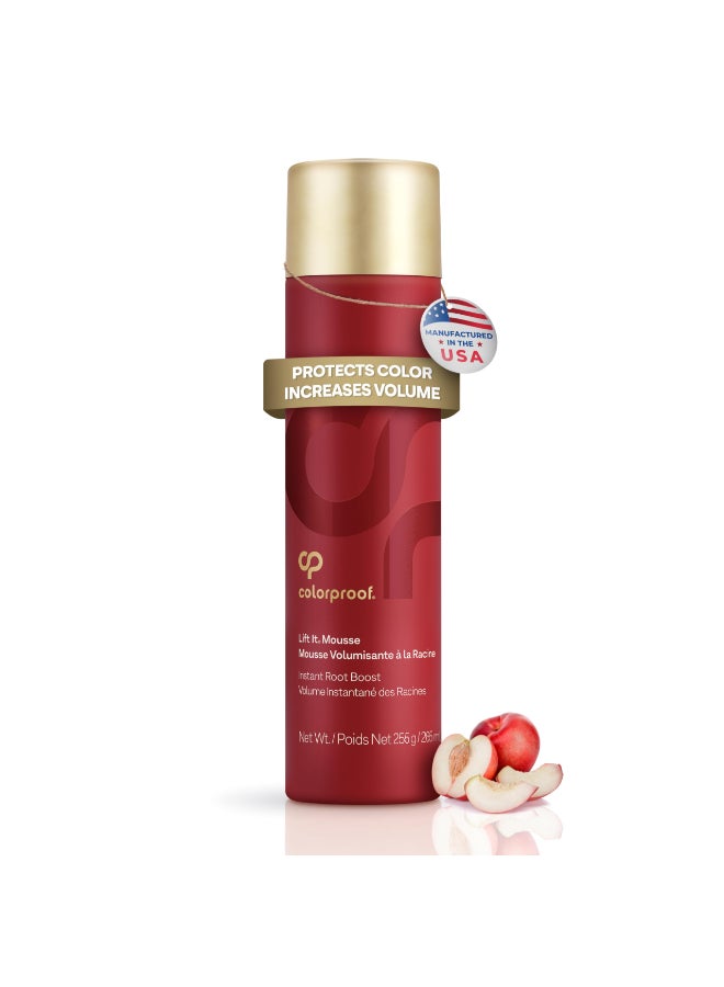 ColorProof موس الشعر ColorProof Volume Lift It 9 أونصة سائلة برائحة النكتارين الأبيض - Image 3