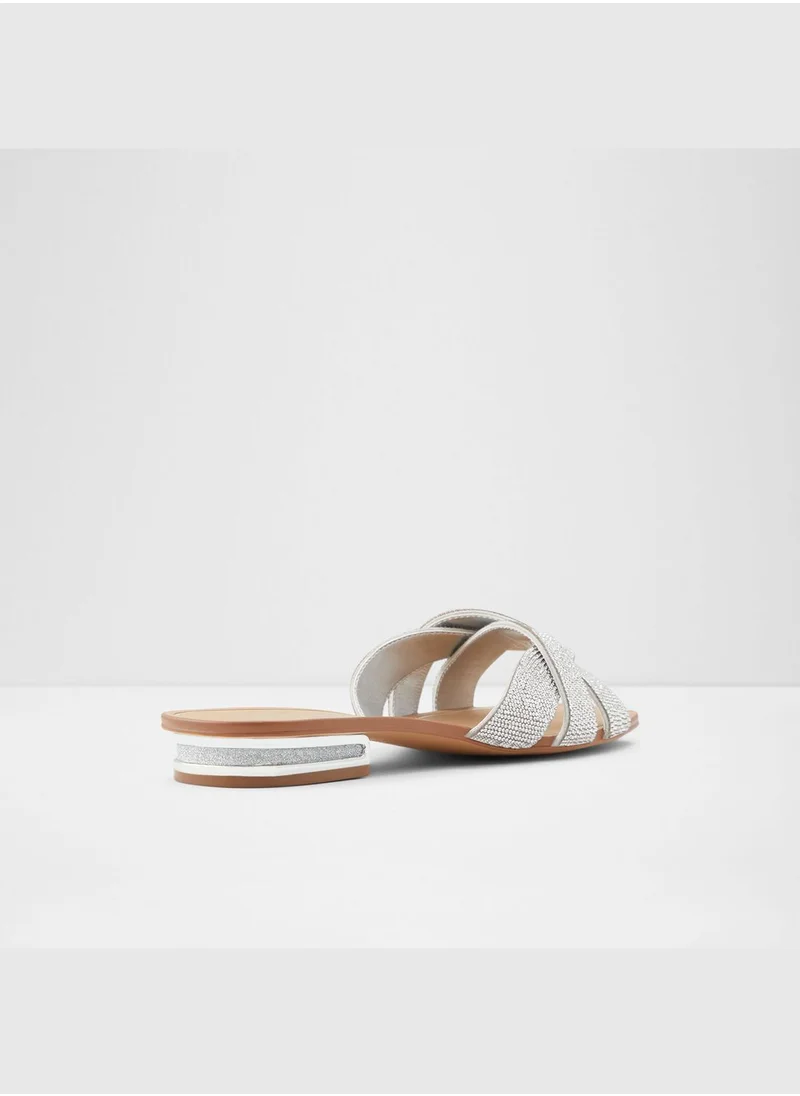 الدو Fabric Sandal Flat Heel