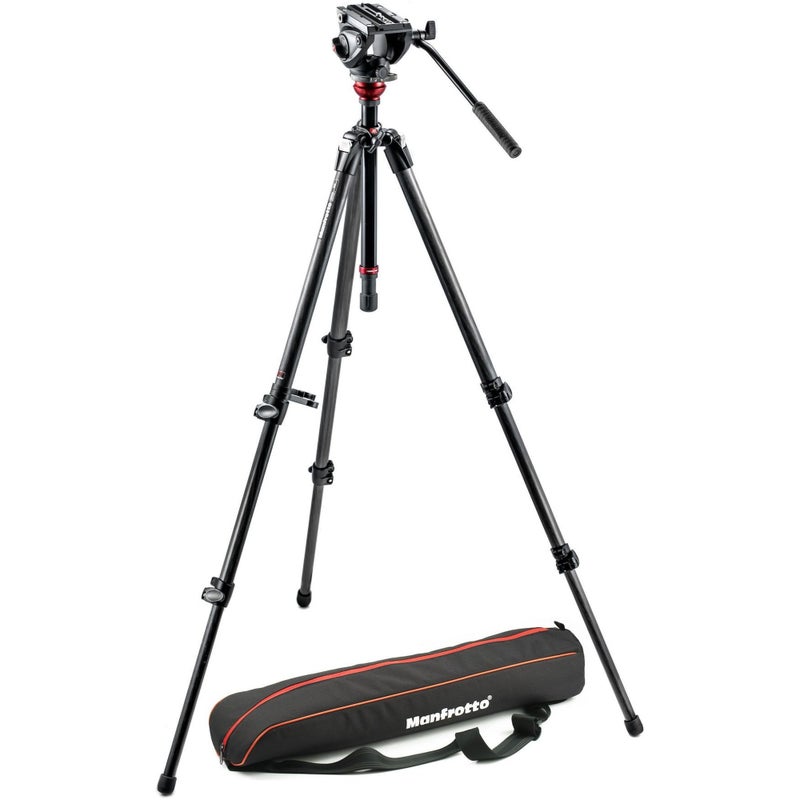 Manfrotto مجموعة حامل ثلاثي مانفروتو MVH500AH (MVH500AH,755CX3) - Image 1