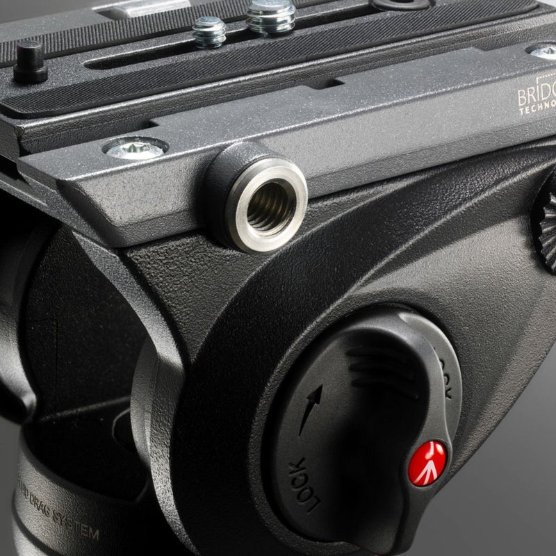 Manfrotto مجموعة حامل ثلاثي مانفروتو MVH500AH (MVH500AH,755CX3) - Image 2