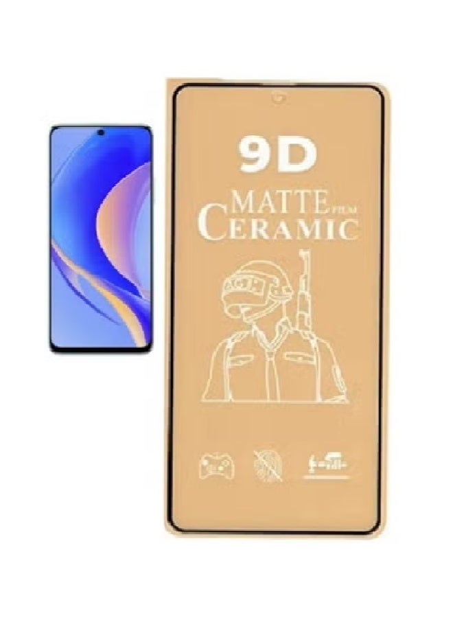 قم بحماية جهاز Huawei Nova 7i الخاص بك باستخدام واقي الشاشة الخزفي غير اللامع 9D. - Image 3