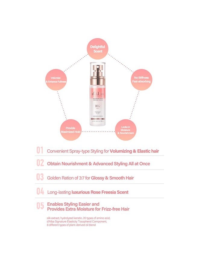 d'alba Piedmont عطر شعر احترافي لإصلاح الشعر بالكمأ الأبيض الإيطالي (1.69 أونصة سائلة) - Image 3