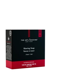 THE ART of SHAVING The Art of Shaving Shaving Soap Set - Shave Soap Refill with Wood Shaving Bowl, Protects Against Irritation, Sandalwood, 3.3 Ounce  - Image 4