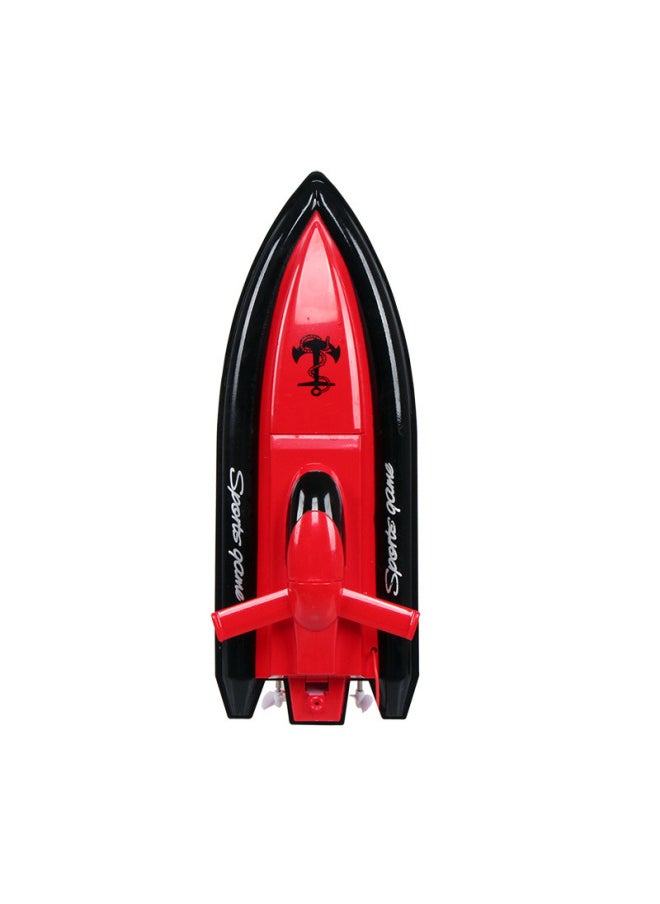 Remote Control Boat Toy Dual Motors High Speed Water Splashing Stunt Performances-Color:25cm Red Remote Control Boat (with 1 100-minute Battery)  - Image 5