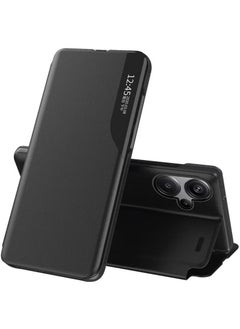 General Case Compatible with Redmi Note 13 Pro Plus, Redmi Note 13 Pro+ Case Clear View Leather with Kickstand Magnetic Flip Phone Case Women Men Shockproof Protective Cover  - Image 4