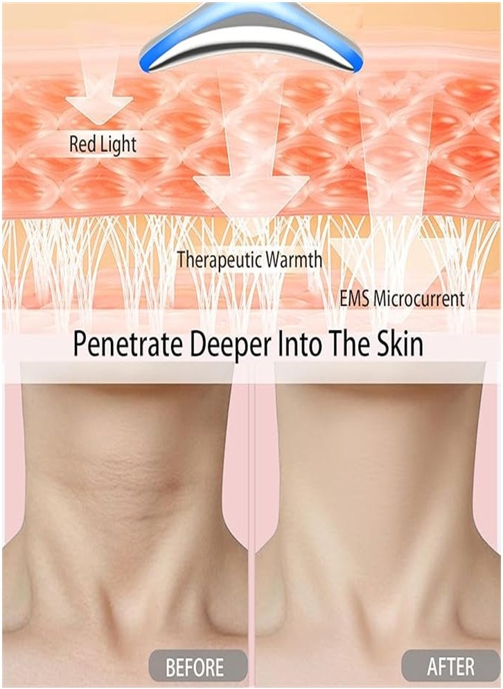 Generic Wave multifunctional face and neck beauty instrument, 4 modes 3 intensities for skin firming and lifting  - Image 5