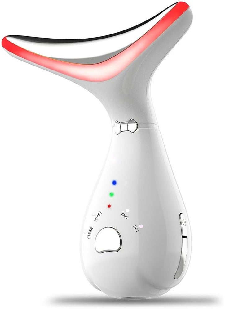 Generic Wave multifunctional face and neck beauty instrument, 4 modes 3 intensities for skin firming and lifting  - Image 1