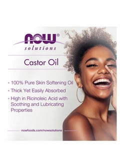 now NOW Solutions Foods Castor Oil (118 ml)  - Image 3