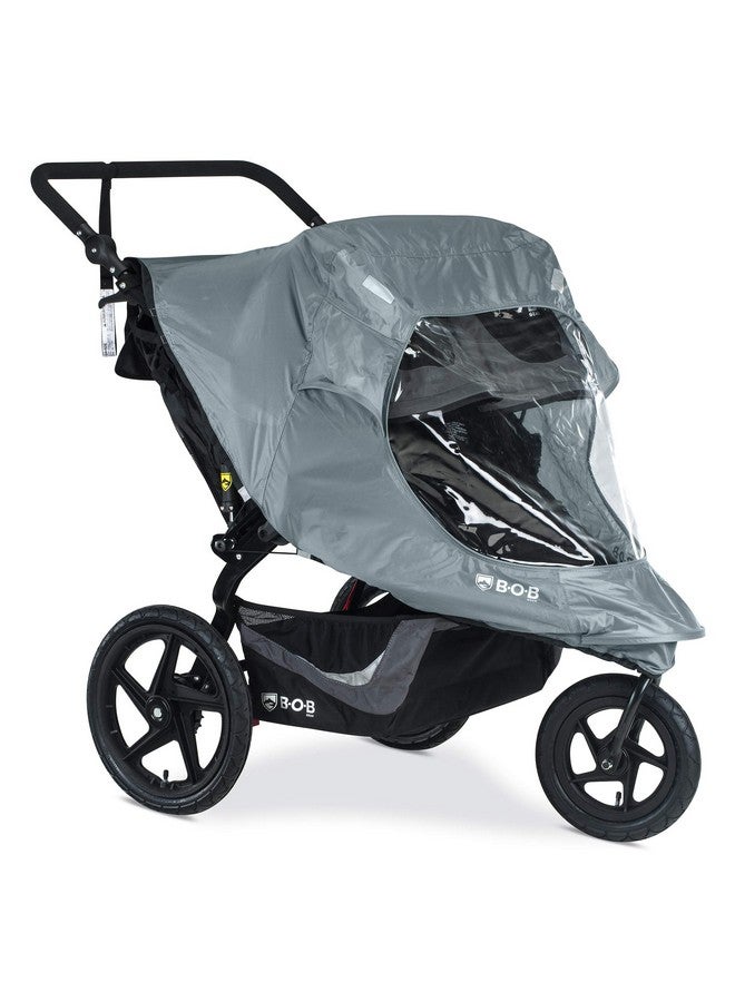 BOB Gear Duallie Swivel Wheel Stroller Weather Shield ; Water And Wind Resistant + Ventilated + Easy Install - Image 1