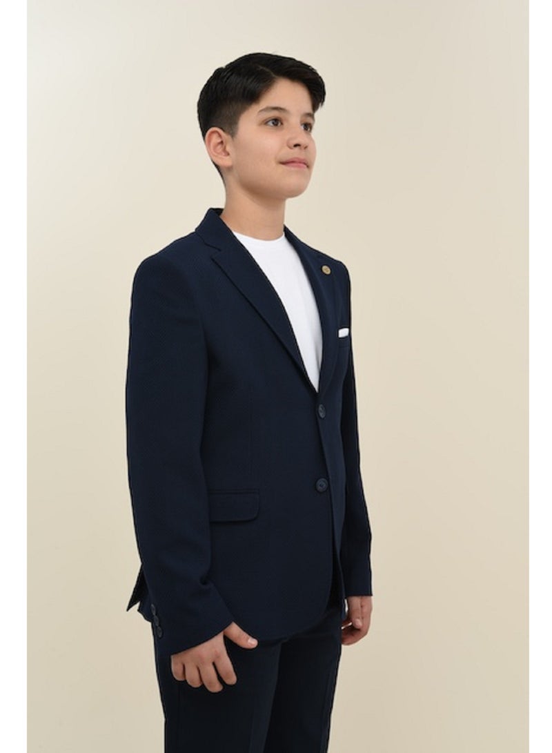 فيا بامبينو بدلة رسمية للأولاد من نافي 9091 - Image 1