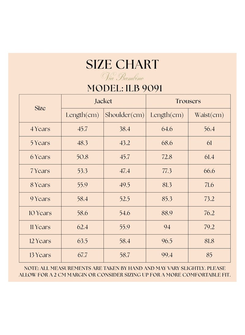 فيا بامبينو بدلة رسمية للأولاد من نافي 9091 - Image 3