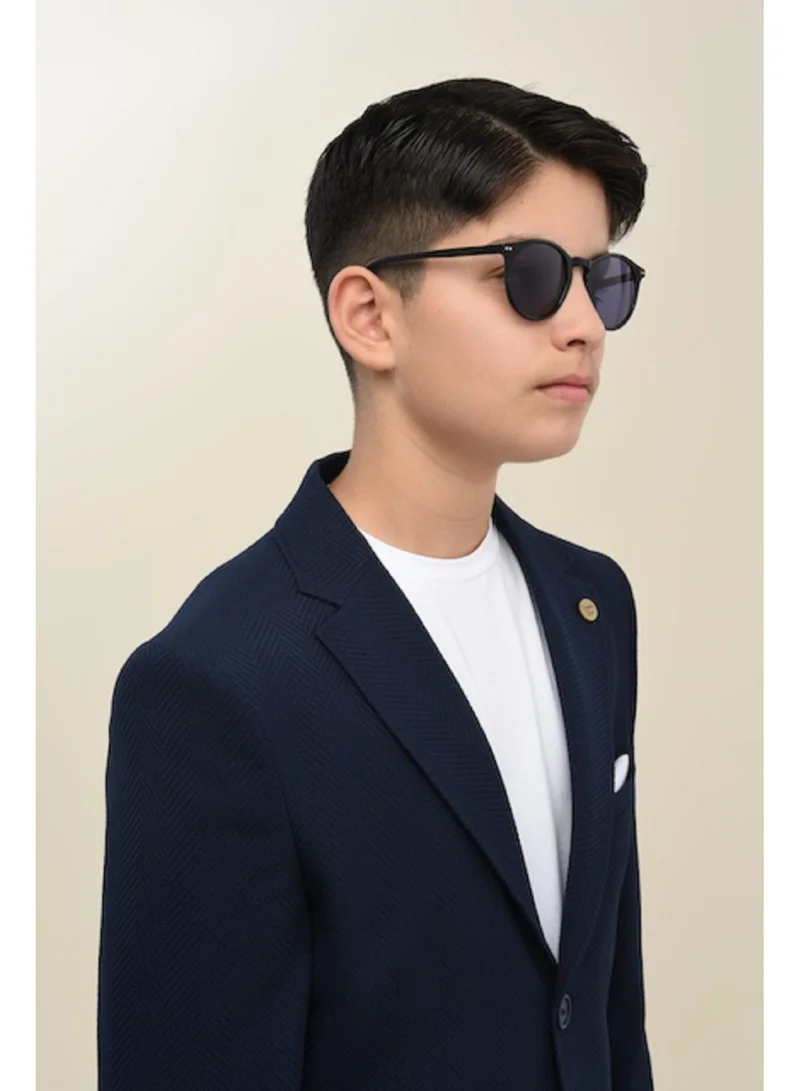 Via Bambino Formal Boys Navi Suit 9091