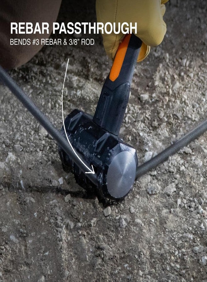 Klein Tools H80693 Sledgehammer, 3-Pound Dual-Faced Hammer with Fiberglass Handle, Shock-Resistant Design for Striking and Demolition, Includes Lanyard Hole - Image 4