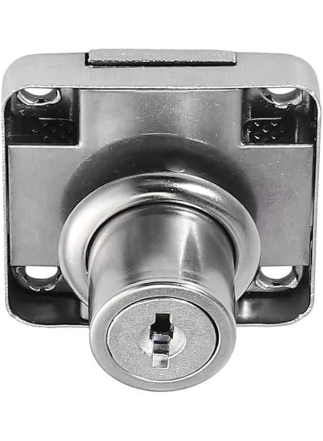 MySouqEg-Store Drawer Lock Single Turn Normal Key | Chrome Plated | 3 Cm - Image 4