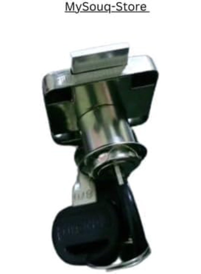 MySouqEg-Store Drawer Lock Single Turn Normal Key | Chrome Plated | 3 Cm - Image 2