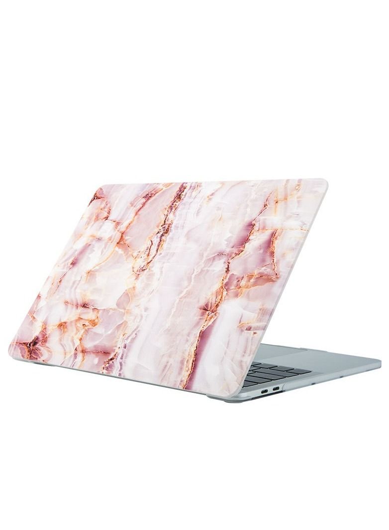 Loquat Suitable For MacBook Frosted Painted Marble Shell Protective Case 