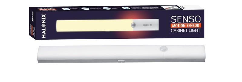 Halonix Senso Motion Sensor Cabinet Light | Rechargeable Cabinet Light with Motion Sensor | Dimmable Function | Color- Warm White | Type-C Charging | Pack of 1 - Image 4