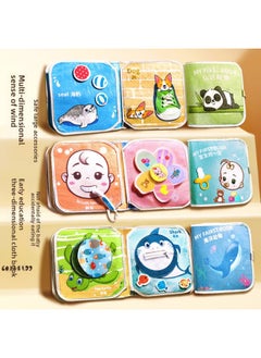 Generic Quiet Tearing Book Baby Can Chew Baby Puzzle Early Education Cloth Book Toy 8 Hand Tearing Book 6 Tear Not Broken 0-Color:[full Set] Three Luxury Packs  - Image 4