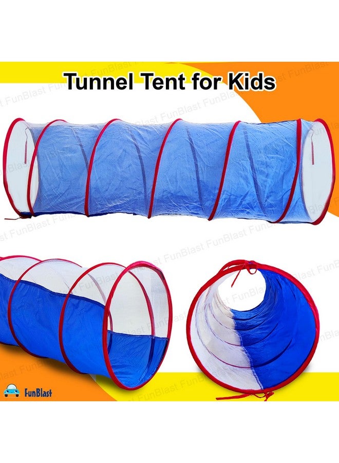 FunBlast Tunnel Tent for Kids, Foldable Outdoor Tunnel for Toddlers, 6 Feet Long Tunnel Tent for Kids, Girls and Boys, Pop-Up Activity Toys (Multicolor) - Image 3