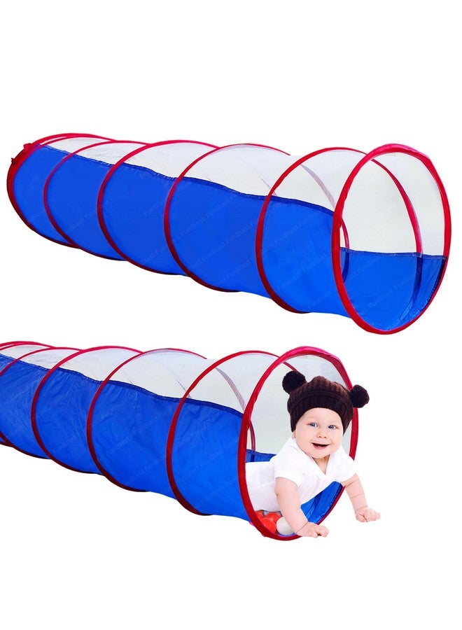 FunBlast Tunnel Tent for Kids, Foldable Outdoor Tunnel for Toddlers, 6 Feet Long Tunnel Tent for Kids, Girls and Boys, Pop-Up Activity Toys (Multicolor) - Image 1