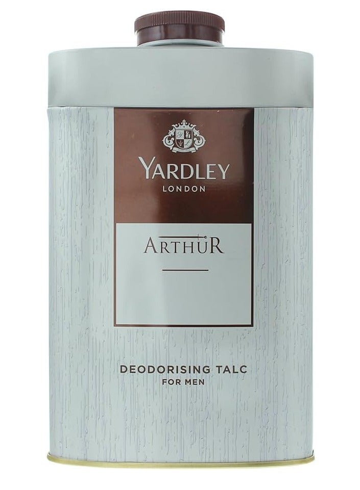 Yardley Arthur Deodorising Talc For Men 250g - Image 1