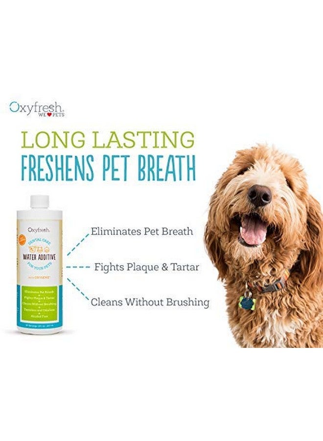 Oxyfresh Premium Pet Dental Care Solution Pet Water Additive: Best Way to Eliminate Bad Dog Breath and Cat Bad Breath - Fights Tartar & Plaque - So Easy, Just Add to Water! Vet Recommended 2 Pack - Image 2