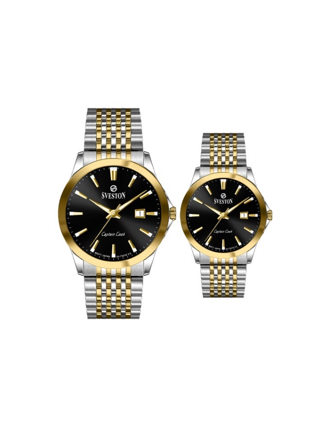 Sveston New  couple Luxury & International Brand watches , premier quality Watches . made in Japan - Image 2