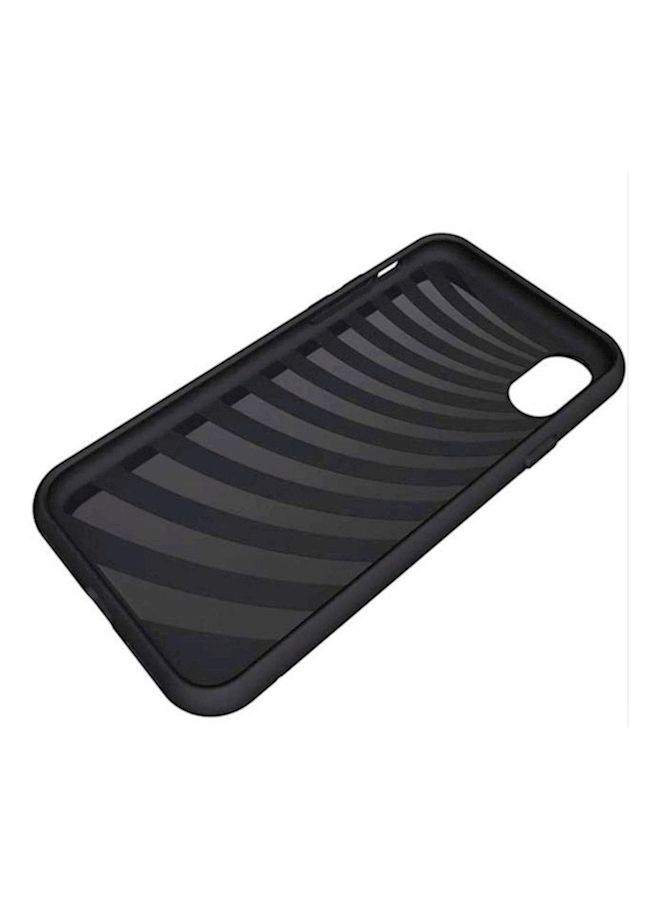NIBEMINENT Protective Case For Apple iPhone X With Card Wallet Black  - Image 3