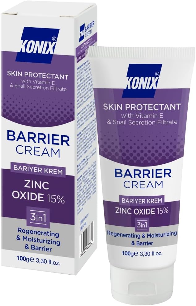 KONIX Intensive Repair Cream Deeply Nourishing face moisturizer for Dry Skin barrier repair Daily skincare Protective cream 3 years shelf life 100g