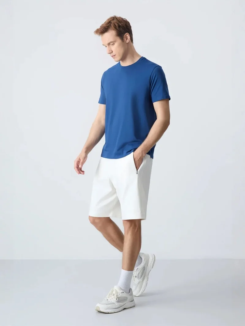 تومي لايف TOMMY Men's Regular Fit Jersey Shorts