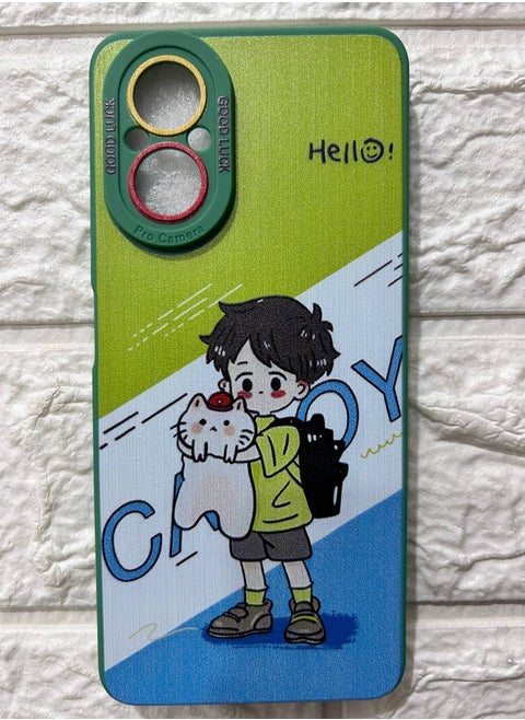 Back Cover Compatible With Phone Realme C67 - Multi Color 196