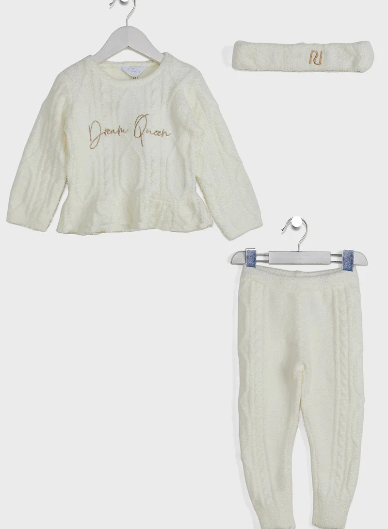 RIVER ISLAND Kids Essential Pyjama Set