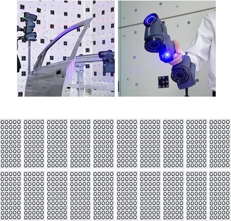 1000Pcs 6mm 3D Scanning Markers High Reflectivity Optical Tracking Dots Reference Points - Image 5