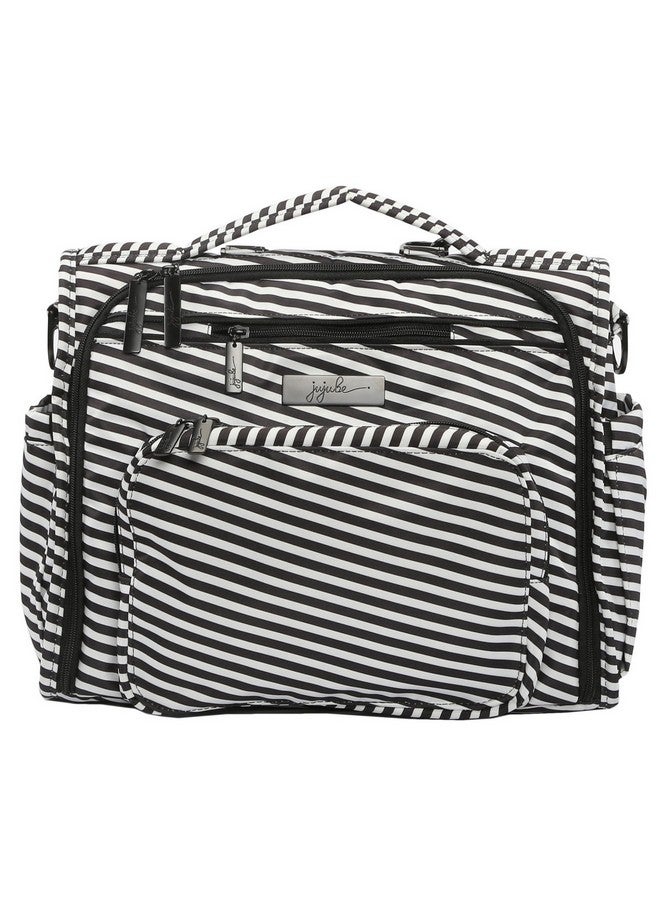 JuJuBe JuJuBe BFF Convertible Unisex Diaper Backpack, Messenger Bag with Memory Foam Changing Pad, Modern Crossbody Diaper Bag for Travel