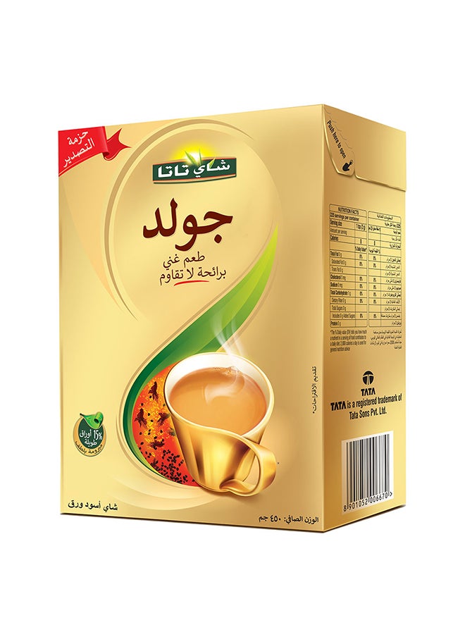 Tata Tea - Gold Black Tea Loose 450g - Image 1